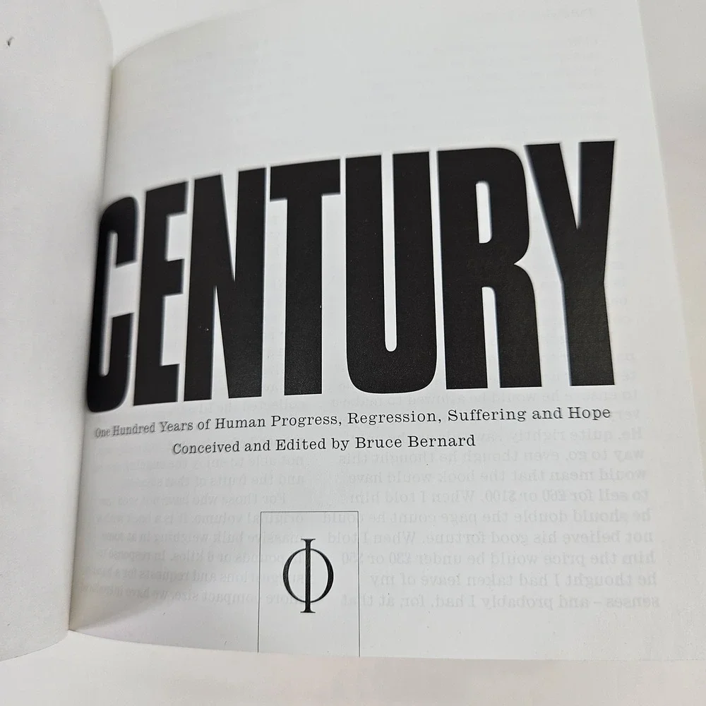 Century One Hundred Years of Human Progress Regression Suffering Phaidon Book 5